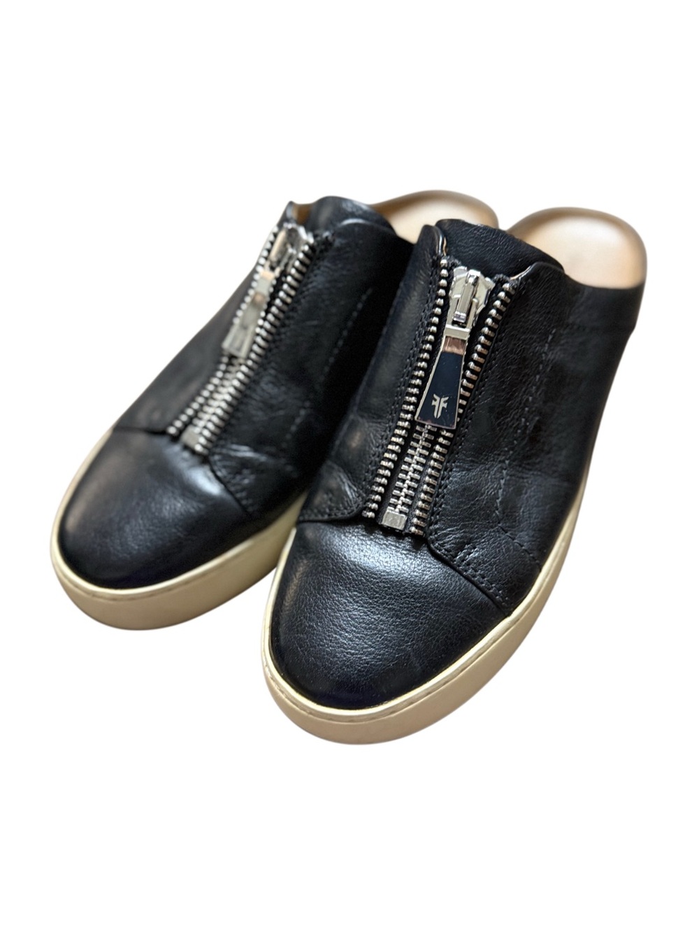 ⭐️ Frye Leather Slip-On Mules | Minimalist Chic | Size 9
